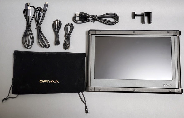OFIYAAFPortable Triple Screen Laptop Workstation